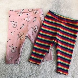 Gymboree leggings, size 3-6 months